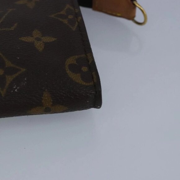 LOUIS VUITTON Monogram Bucket PM Accessory Pouch LV Auth 99633 - Picture 5 of 16